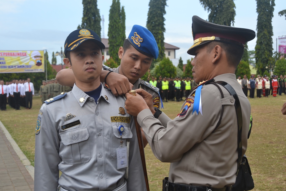 Amankan Lebaran, Polres Purbalingga Gelar Pasukan Operasi Ketupat Candi 2015.