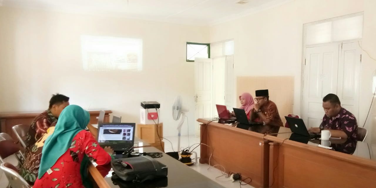 Dinkominfo Purbalingga Adakan Pelatihan Update Konten Website Kerajinan