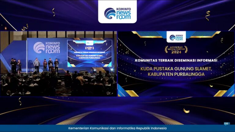 Kuda Pustaka Gunung Slamet Purbalingga Raih Penghargaan Dalam Ajang AMC 2024