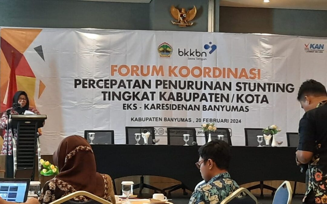 Serius turunkan Stunting, Pemprov Jateng Adakan Forum Koordinasi