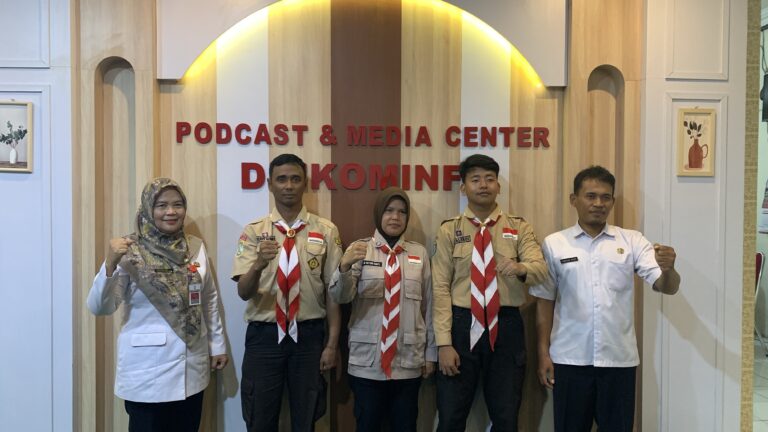 Singgah di Purbalingga, Kepala Dinkominfo Terima Anggota Pramuka Disabilitas Tuna Rungu Dalam Misi Keliling Indonesia