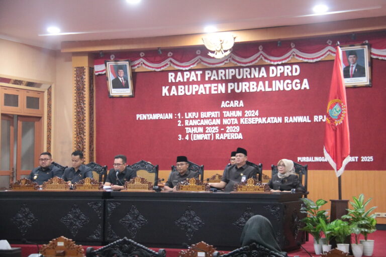 Rapat Paripurna DPRD Kabupaten Purbalingga