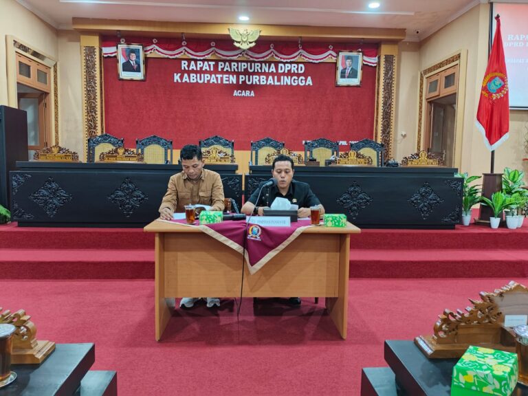 Rapat Paripurna DPRD Kabupaten Purbalingga