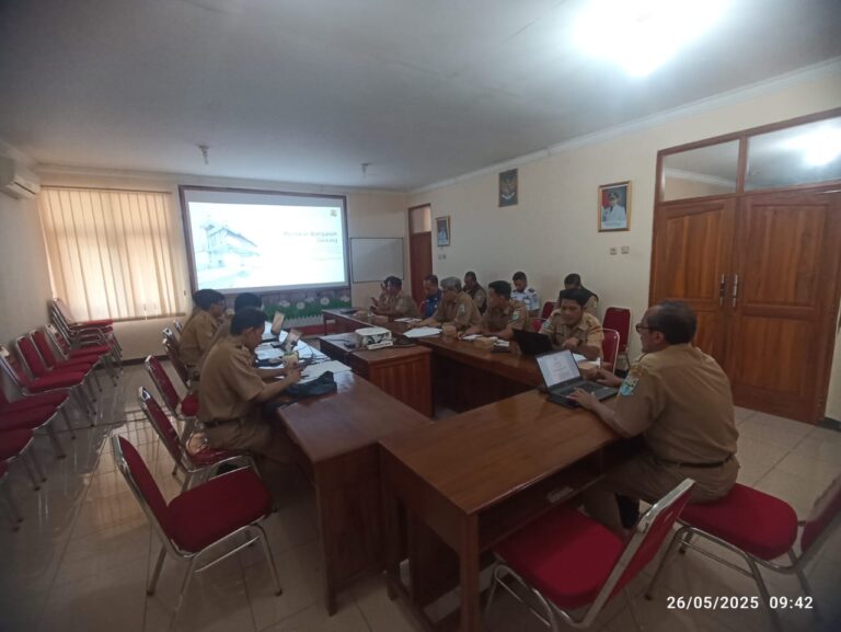 Rakor Tim Penilik Bangunan Gedung Kab. Purbalingga