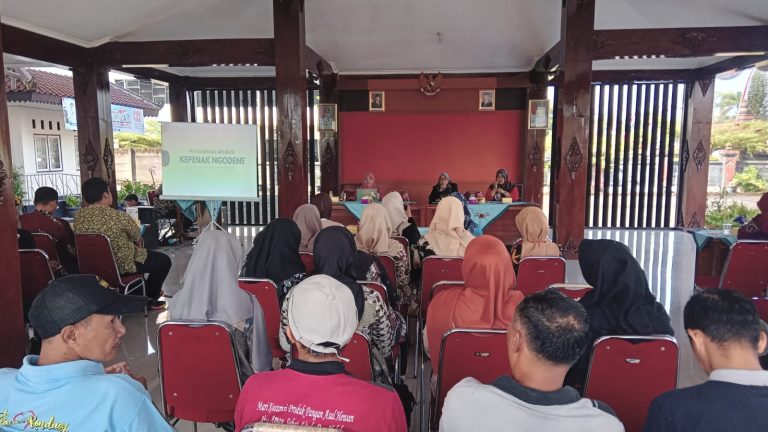 Dinkominfo Purbalingga Sosialisasikan Aplikasi “Kepenak Ngodene” untuk Admin Desa se-Kecamatan Purbalingga