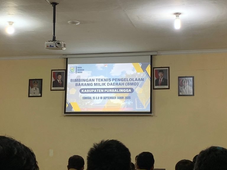 Dinkominfo Hadir dalam Bimtek Pengelolaan BMD Kab. Purbalingga