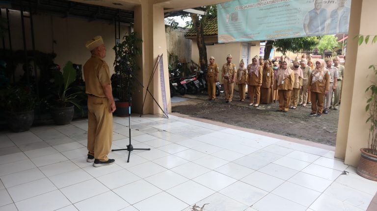 Pelaksanaan Apel Pagi Dinkominfo Purbalingga